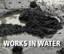 Ez Street Cold Asphalt Works in Water